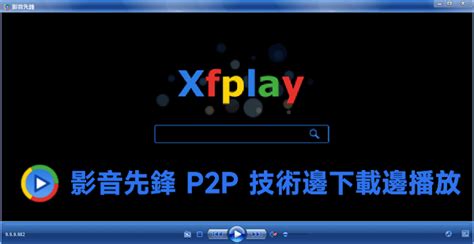 影音先鋒 xfplay 播放器支援 P2P 傳輸可邊看影片邊下載(繁體/ .